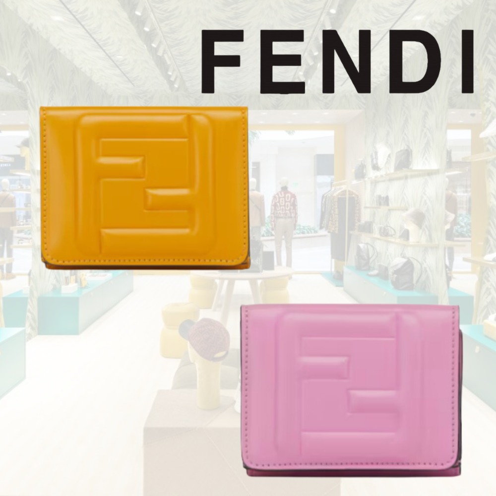 人気☆【FENDI】折りたたみ財布 FFロゴ シンプル コンパクト