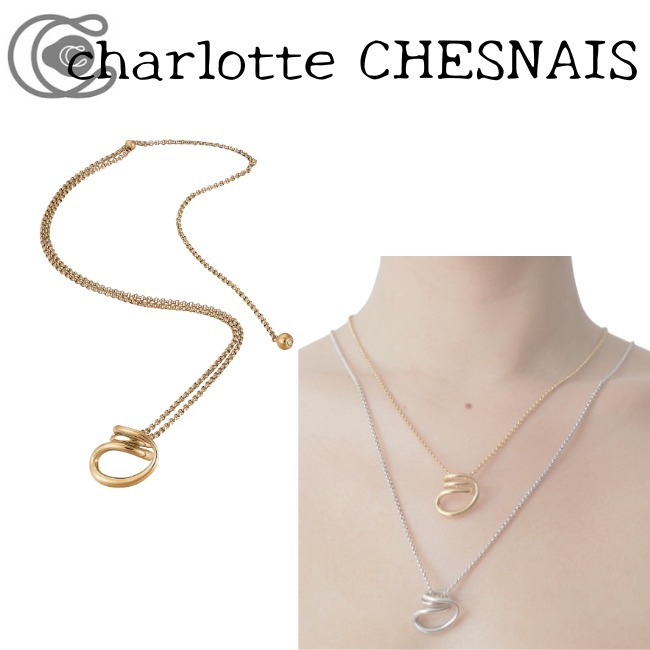 関税送料込【charlotte CHESNAIS】Round Trip ネックレス