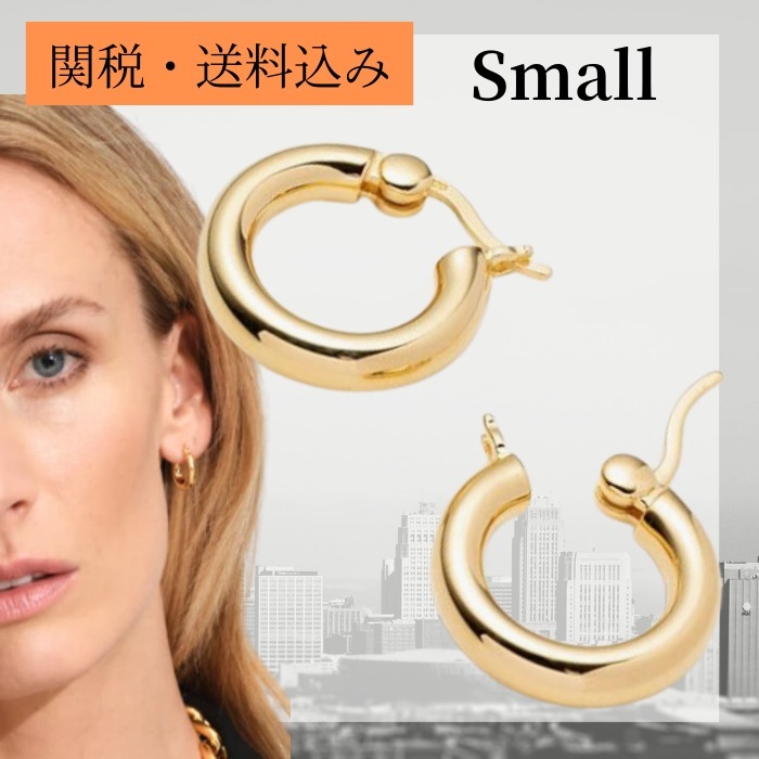 関税送料込【TOM WOOD】トムウッド クラシックフープ ピアス 関税送料込【TOM WOOD】トムウッド クラシックフープ ピアス