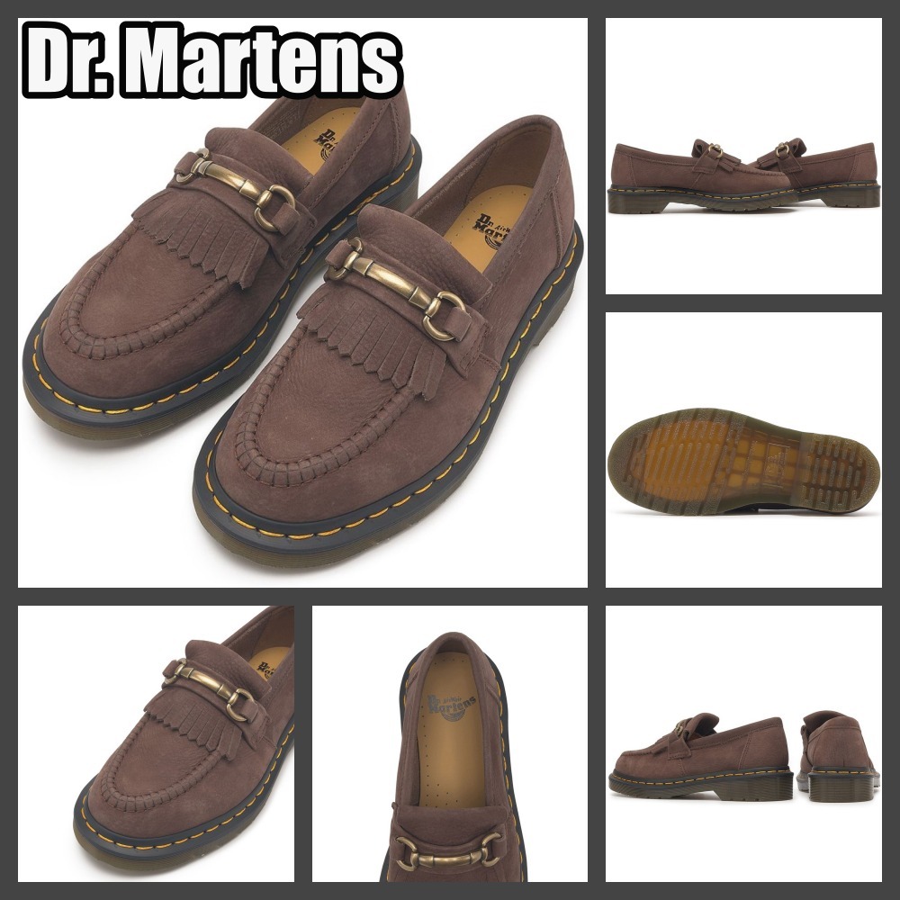 【Dr. Martens】◆Adrian Snaffle Loafer DarkBrown◆31588201◆