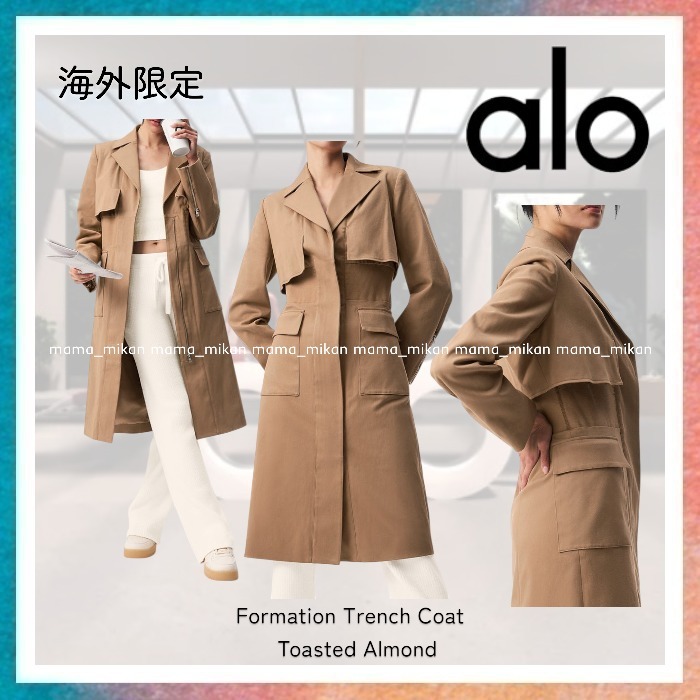 【ALO Yoga】Formation Trench Coat 海外限定