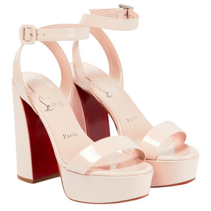 Christian Louboutin★エナメル レザー サンダル★関税込