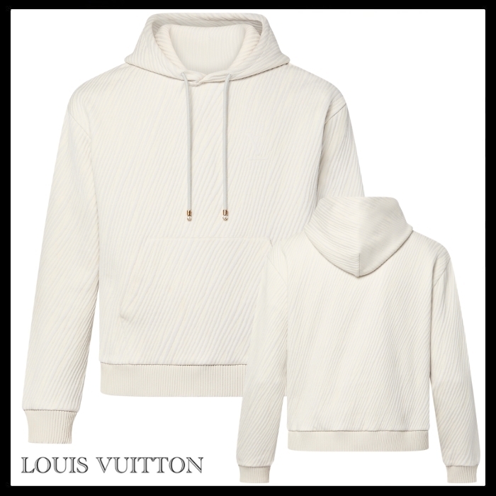 Louis Vuitton 国内買付 ジャカード コットンブレンド フーディ