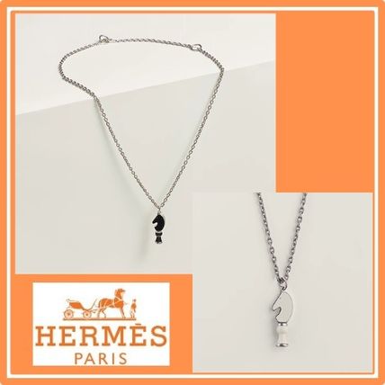 【コーデのポイントに♪】HERMES キャバリエネックレス♪ エルメス・Hermes】Cavalier necklace キャバリエ ネックレス