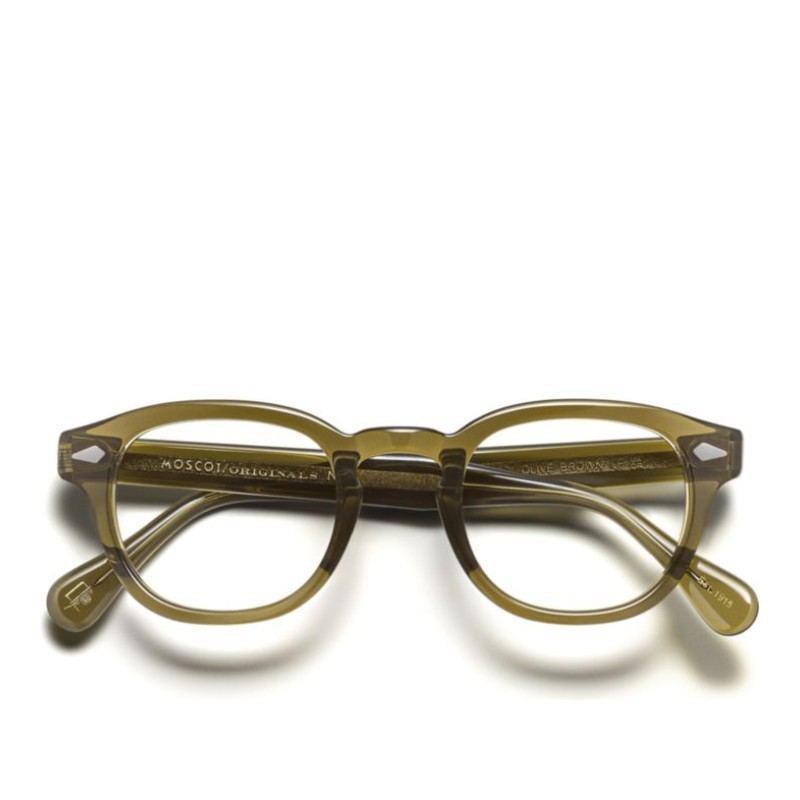 メガネ MOSCOT Moscot - LEMTOSH - olive brown demo