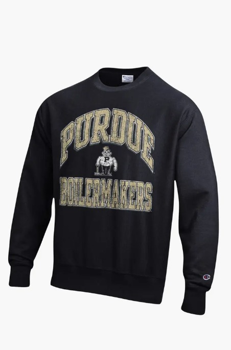 CHAMPION リバースウィーブ スウェット Purdue Boilermakers