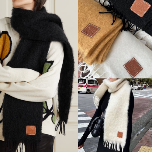 【カラバリ豊富♪】LOEWE ロエベ マフラー プレゼントにも！