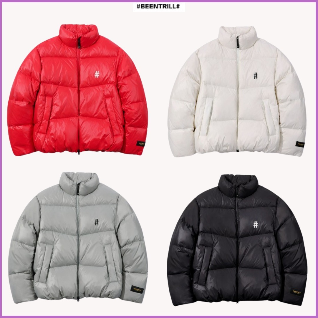 B.TRILL■Standard Glossy Heavy Down Padded Jacket■送料込