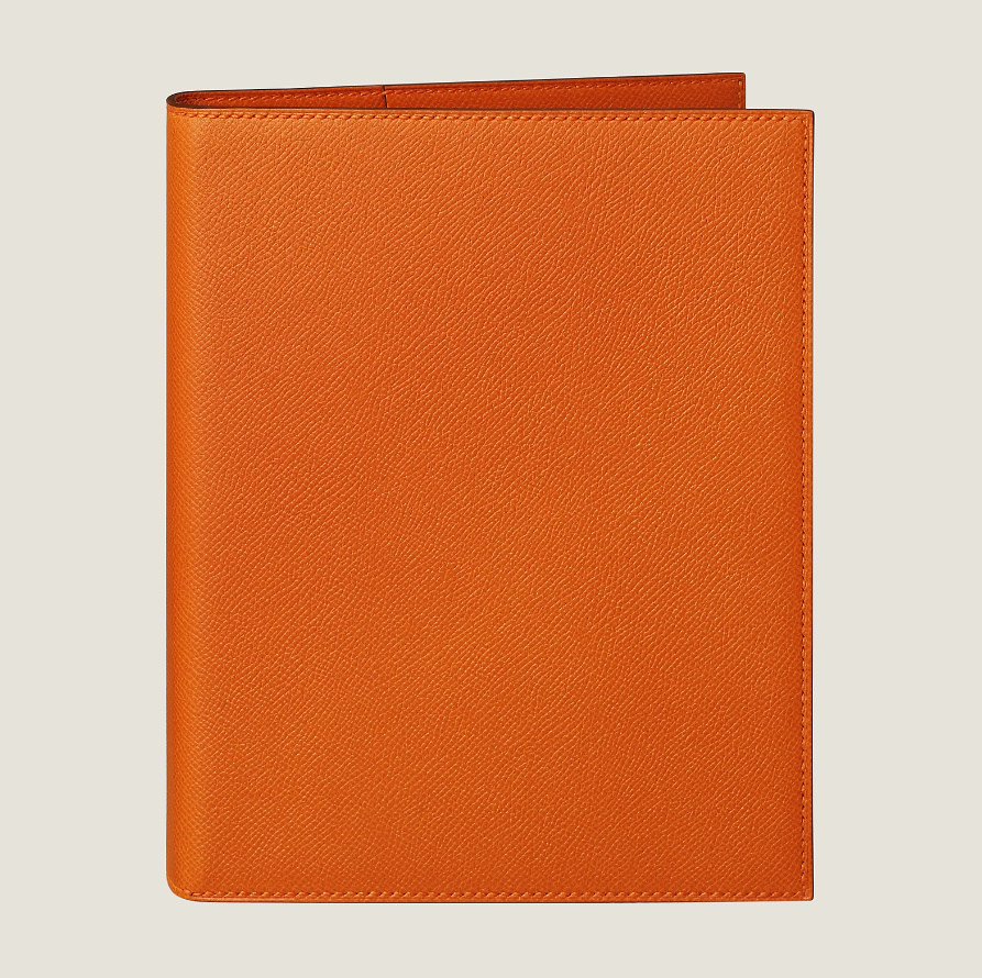 本革レザー【HERMES】《Semainier》手帳カバー ダイアリーカバー