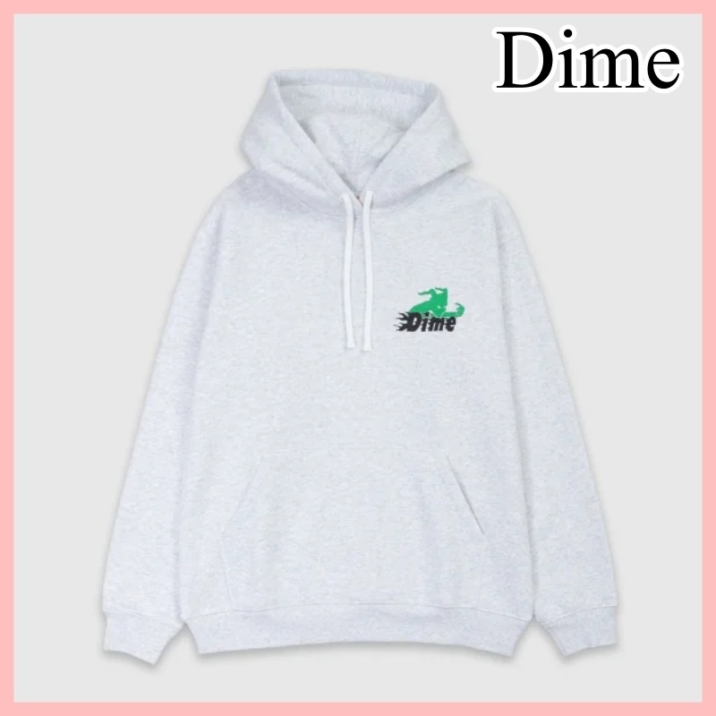 Dime Final プルオーバー フード パーカー Ash 送料込み