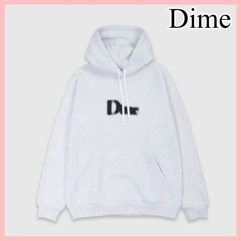 Dime クラシック Blurry プルオーバー フーディ Ash 送料込み