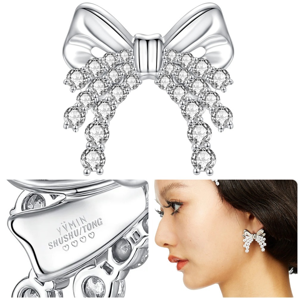 関送込 SHUSHUTONGxYVMIN リボンピアス リボンピアス | AND ON JIONE STORE（アンドオン）ジオン商事