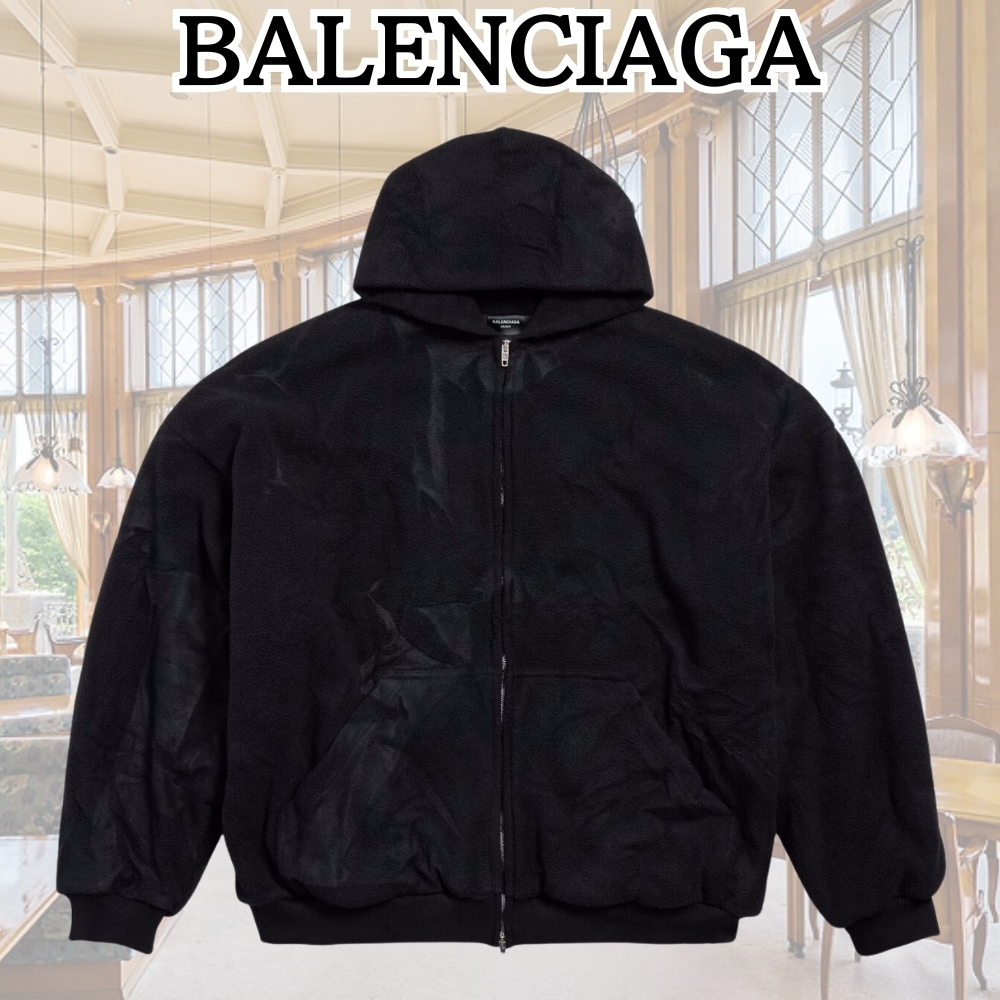 BALENCIAGA*洗練された魅力*アウター Pigalle ジップ フーディ