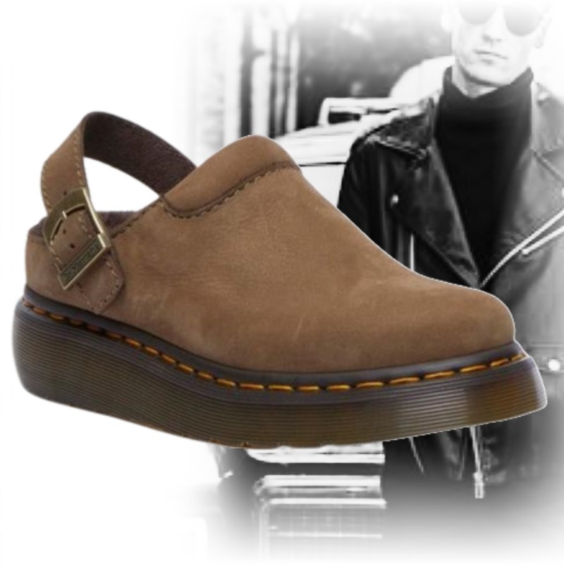 ヤマト【Dr.Martens】カジュアル もこもこスエード サンダル