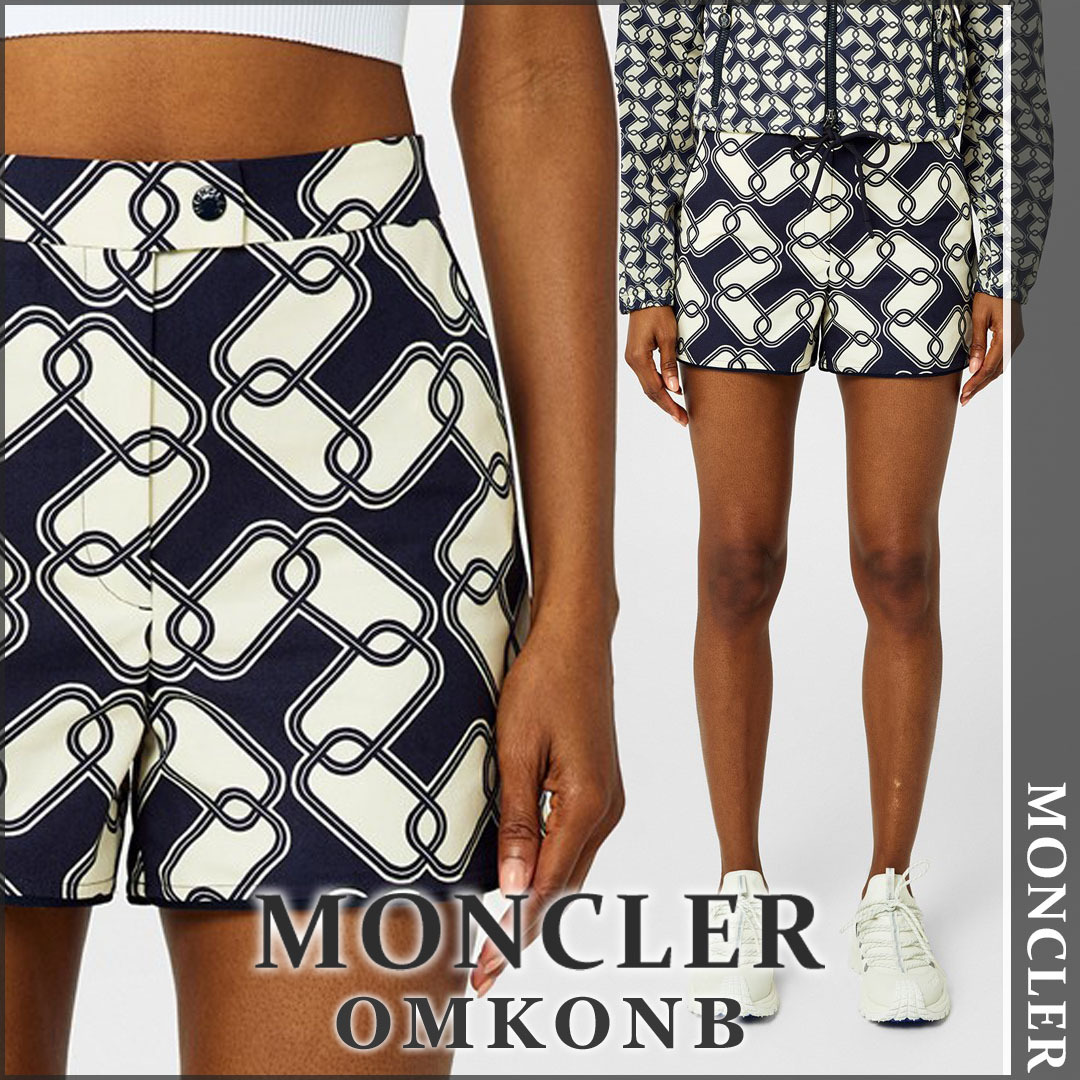 【国内発送・関税込】MONCLER モノグラムジャージーショーツ