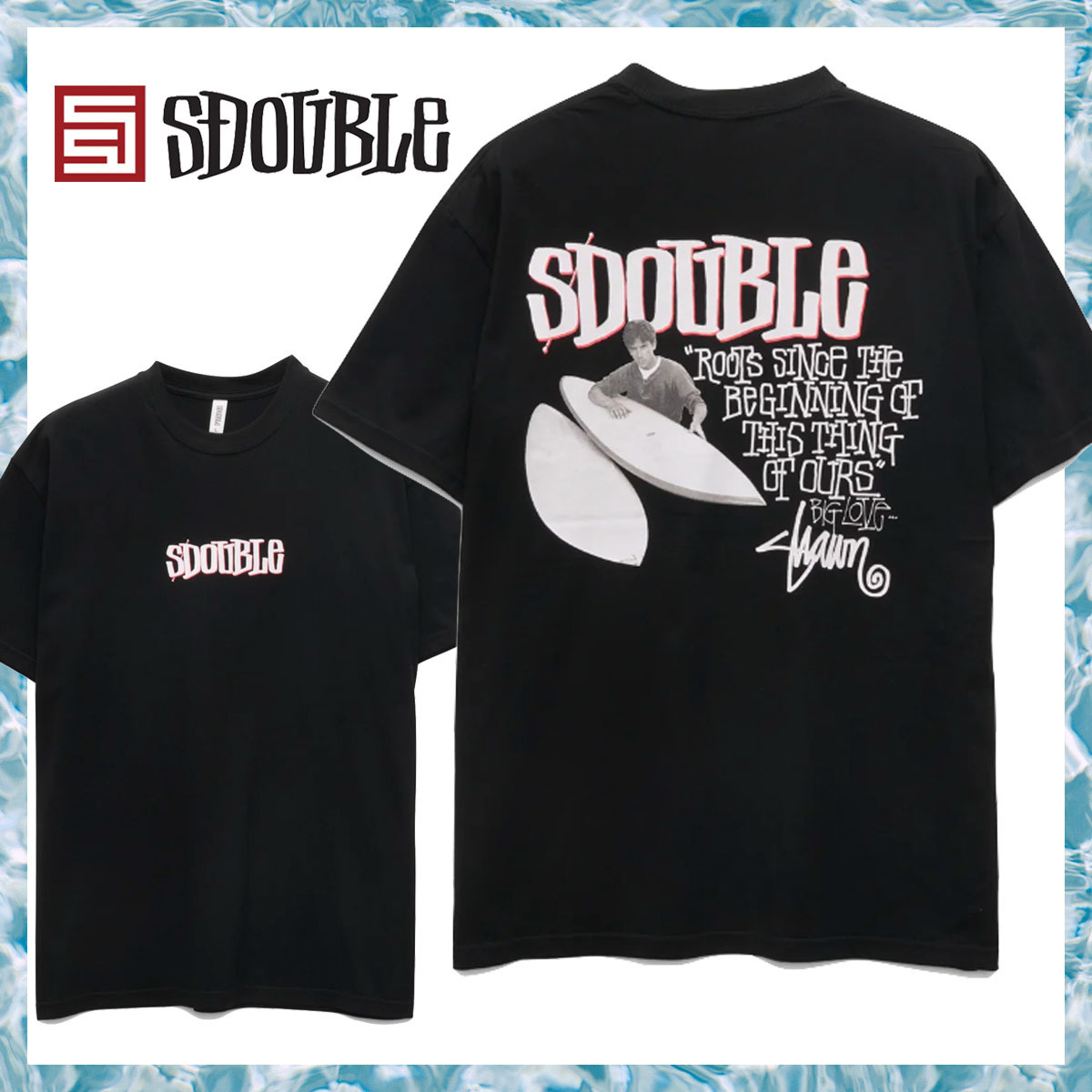 S-DOUBLE ステューシー Pintails T-Shirt Tシャツ Stussy
