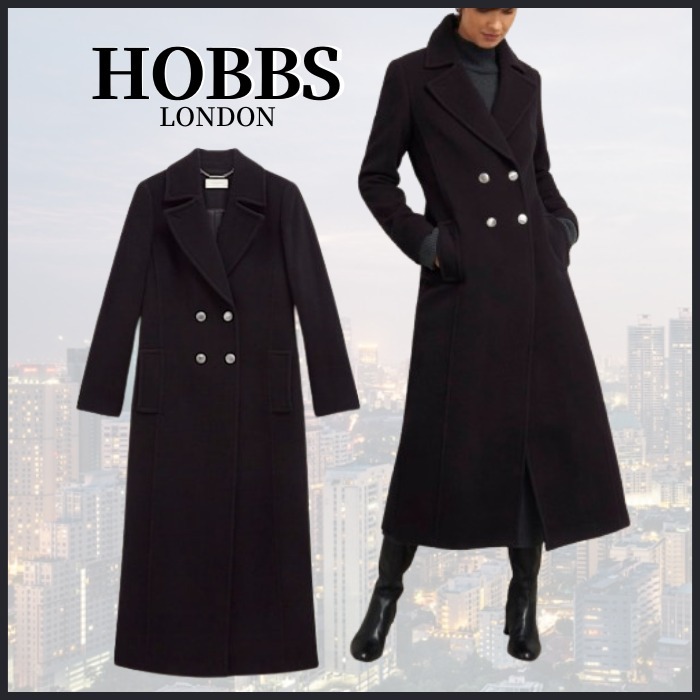 【関税なし】HOBBS ホッブス brittany ウール混 コート