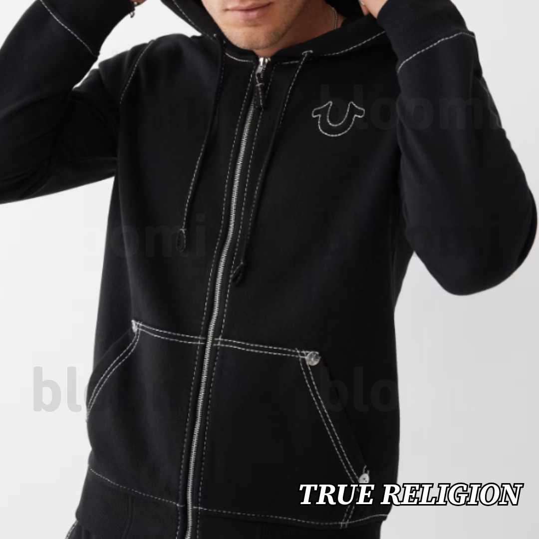 【TRUE RELIGION】BIG T ZIP フーディー