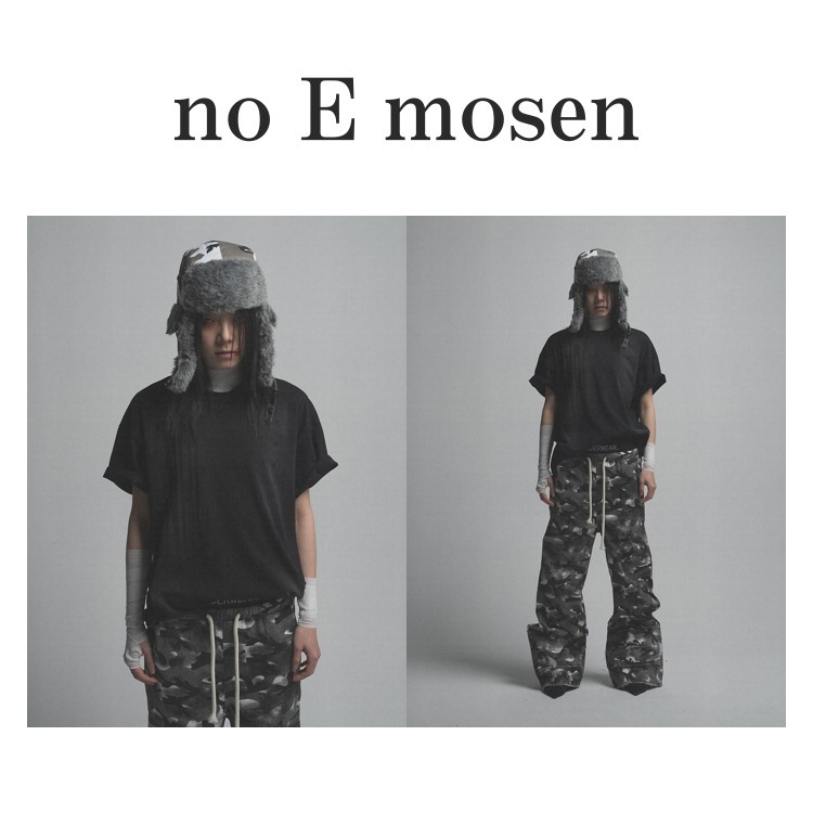 送料関税込 【NO E MOSEN】 Old Spray Color Short Sleeve