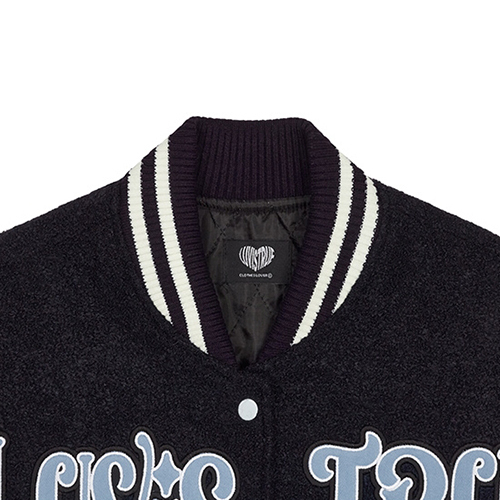 ★24-25FW新作★LUV IS TRUE★FS LUV VARSITY JACKET ☆24-25FW新作☆LUV IS TRUE☆FS LUV VARSITY JACKET (LUV IS