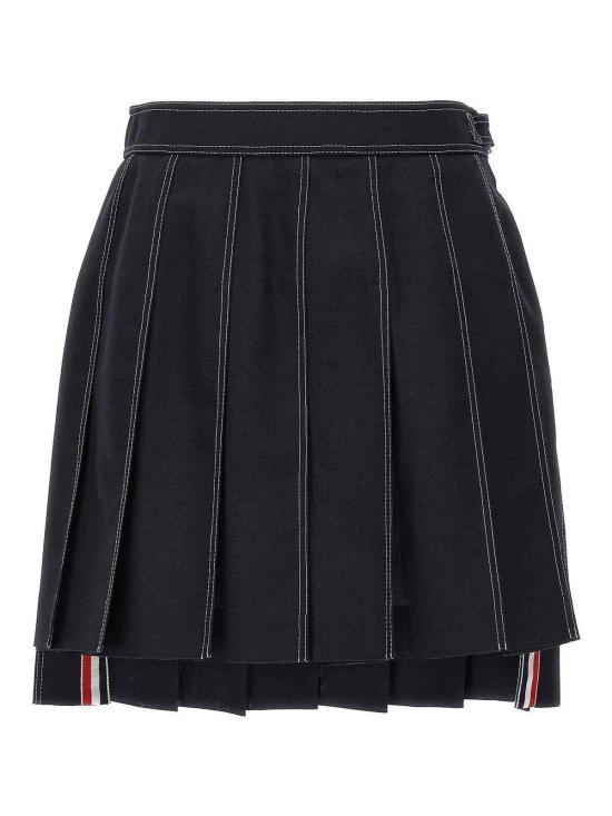 ミニスカート THOM BROWNE Women Skirts FGC402N00473415 Blue