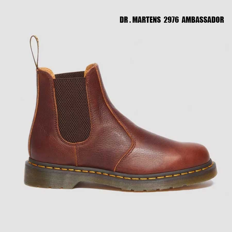 Dr Martens★2976 AMBASSADOR CHELSEA BOOTS★兼用★CASHEW
