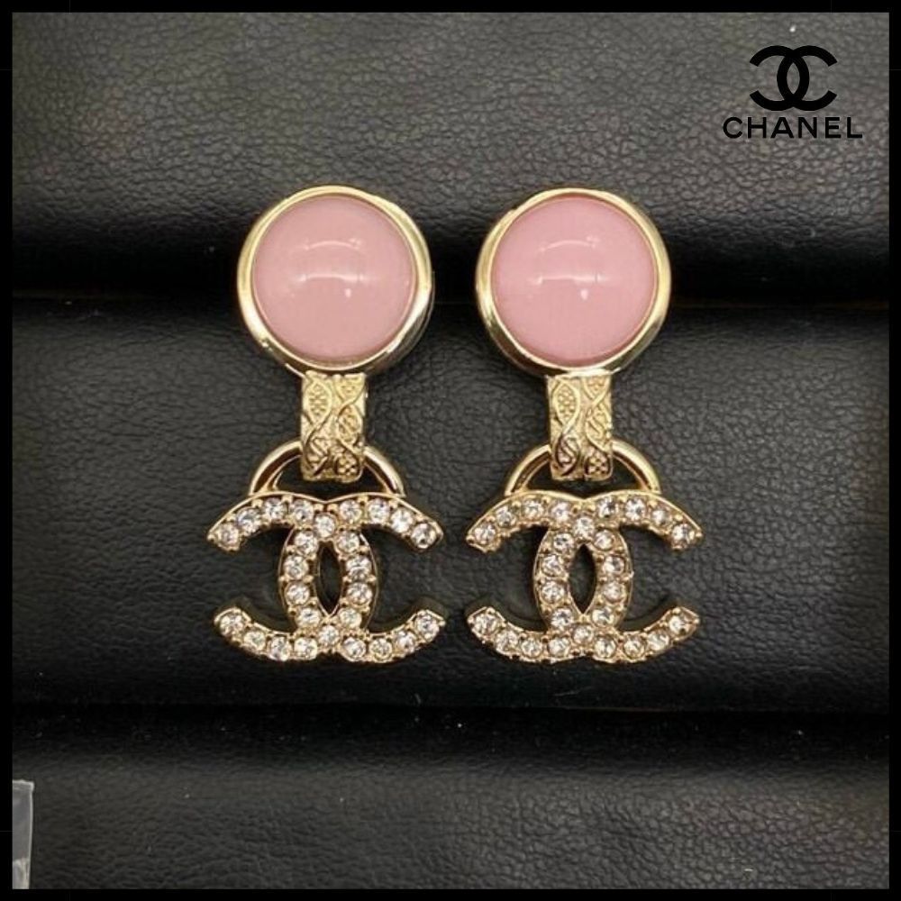 【秋冬コレクション】CHANEL シャネル CCピアス ゴールド パール
