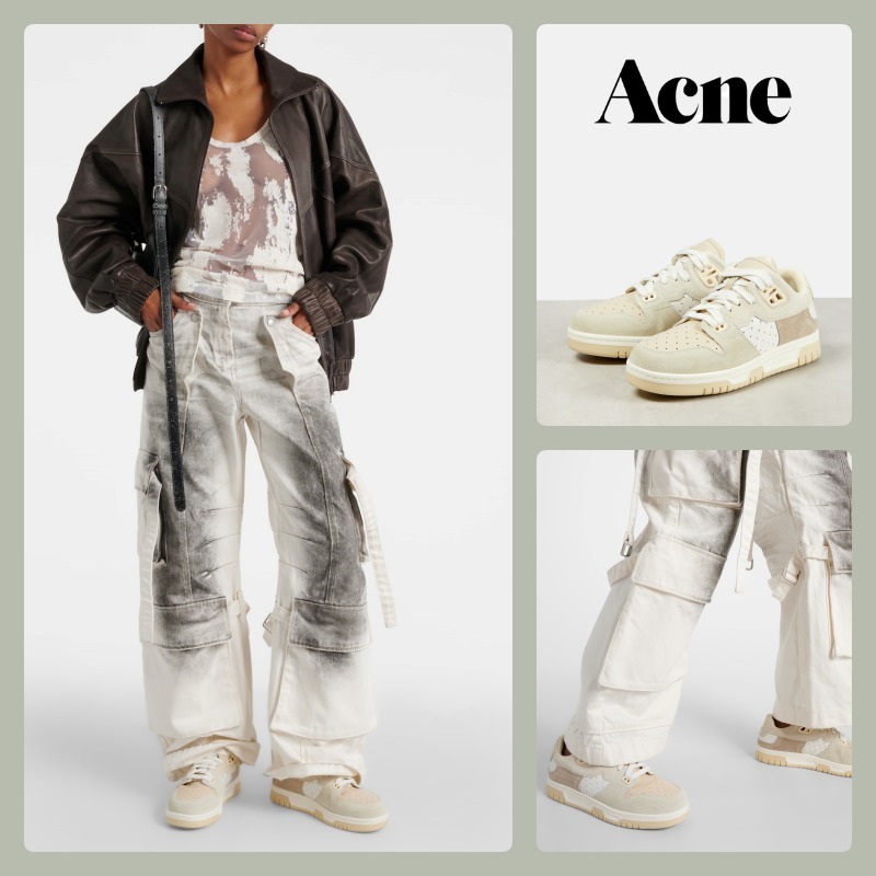 【ACNE STUDIOS】Leather sneakers レザースニーカー