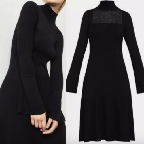 ☆BCBG MAXAZRIA ニットカクテルワンピース☆