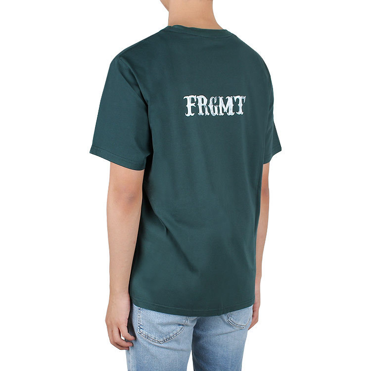 MONCLER☆FRGMT ロゴデザイン Tシャツ S MENS Black 7 Moncler FRGMT Hiroshi Fujiwara Logo-Print Cotton