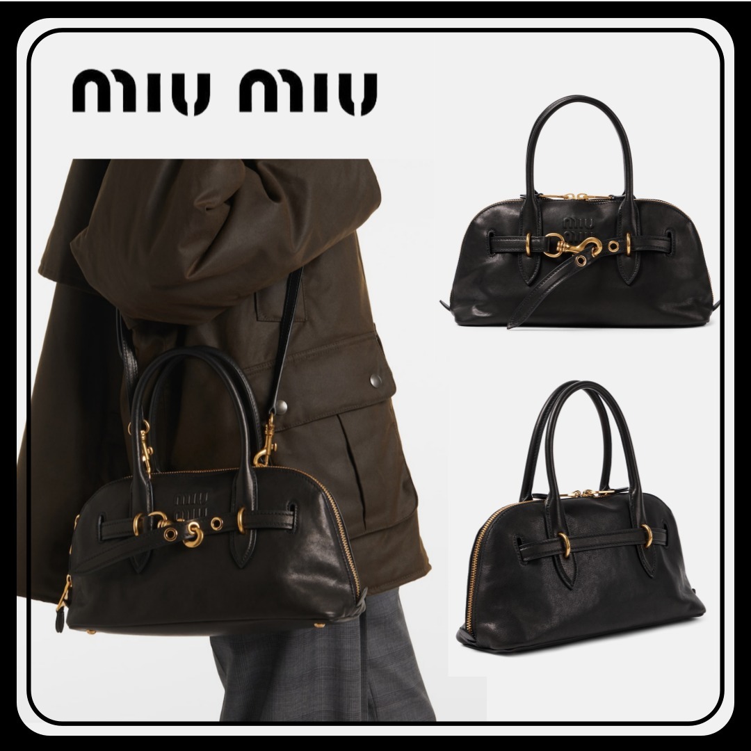 【SALE】 ◆MIUMIU◆ Adventure Leather Tote レザートート