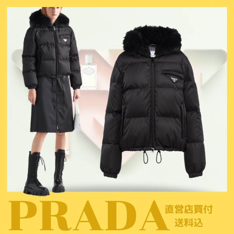 ♢Max Mara♢HILDE ロゴプリント ウール ケープ☆