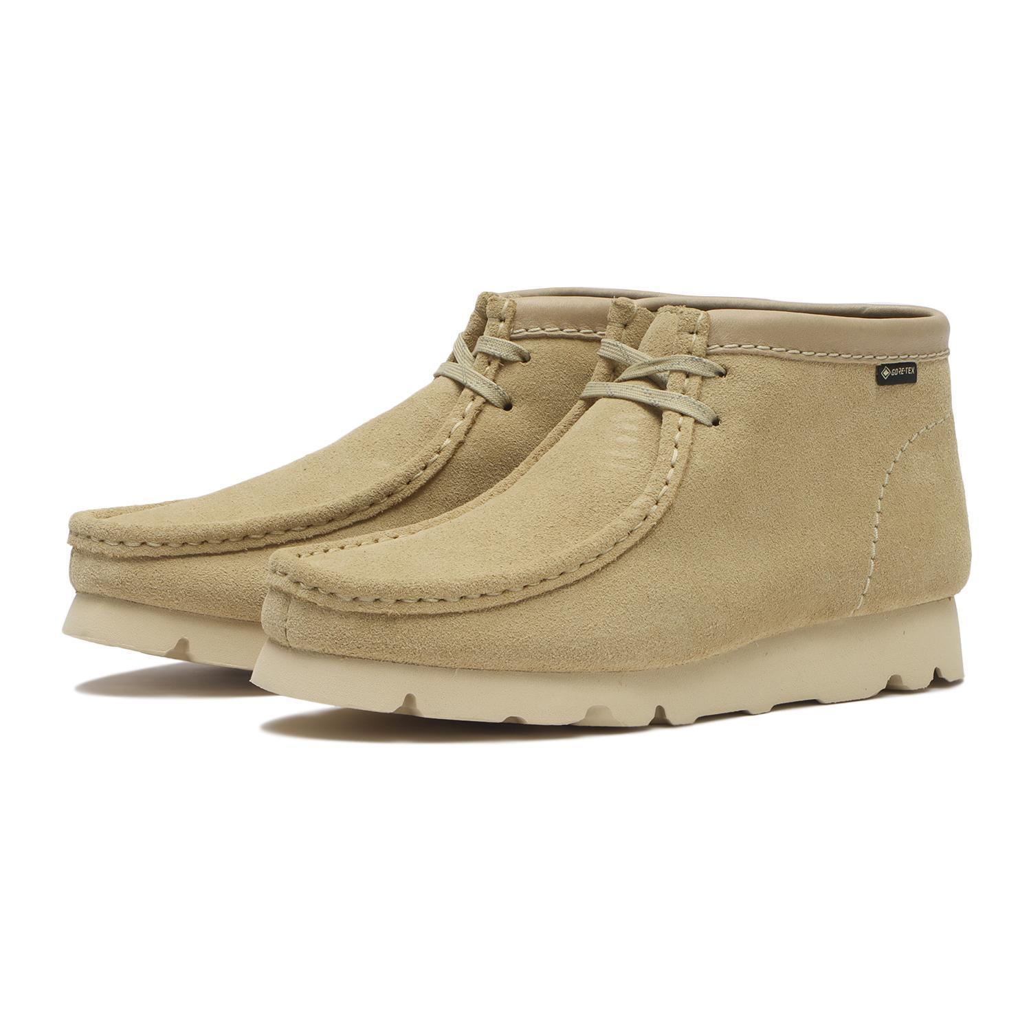 国内配送 CLARKS WMNS WALLABEE BOOT GTX MAPLE SUEDE
