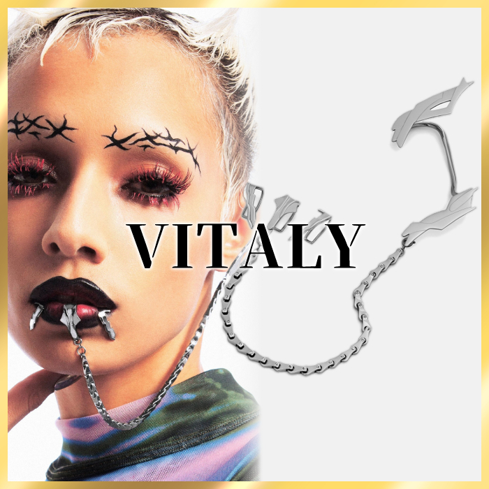 国内発送/関税込☆Vitaly☆Synapse x Ugly Worldwide イヤーカフ