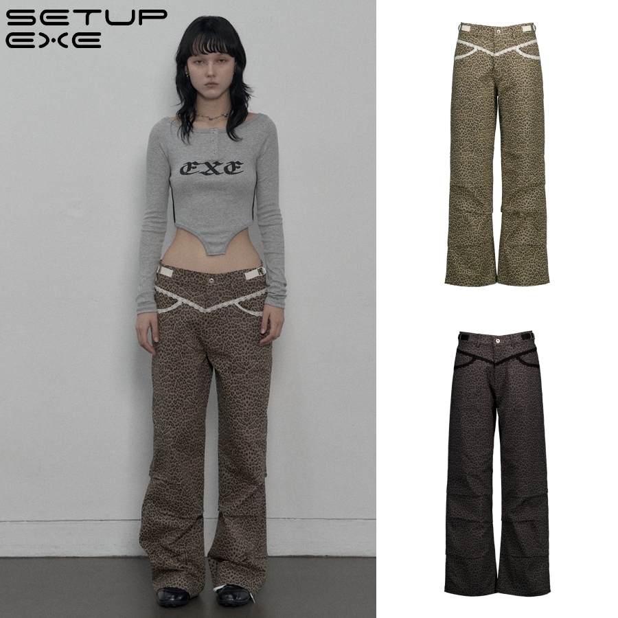 SETUP-EXE☆LEOPARD LACE PANTS