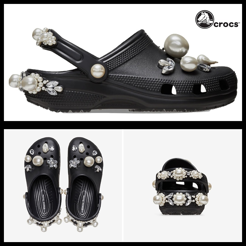 ★Crocs x Simone Rocha★Classic Clog Black★