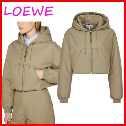カーキ グリーン（緑）系 LOEWE(ロエベ) アウター(レディース