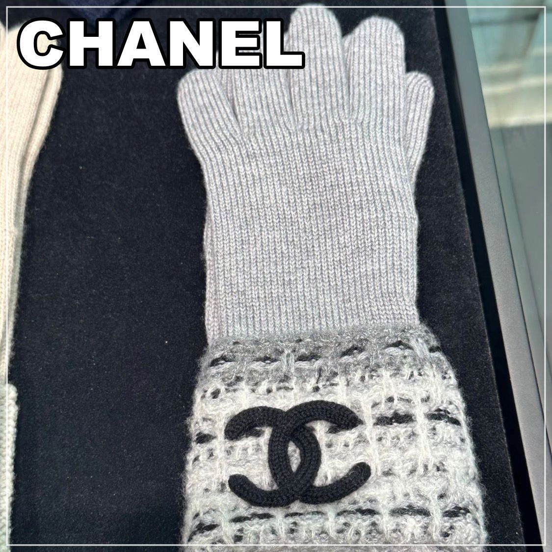 CHANEL 24B《冬の必需品♪》手袋 GY