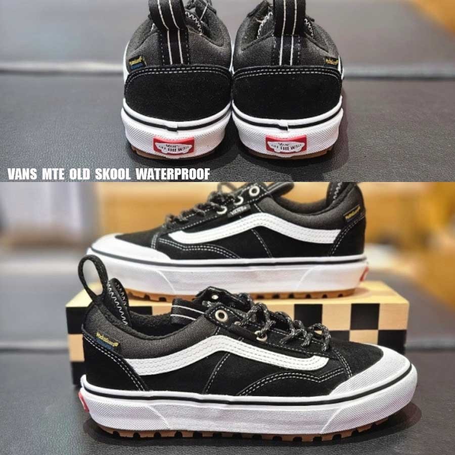 VANS★MTE OLD SKOOL WATERPROOF★兼用★BLACK/WHITE