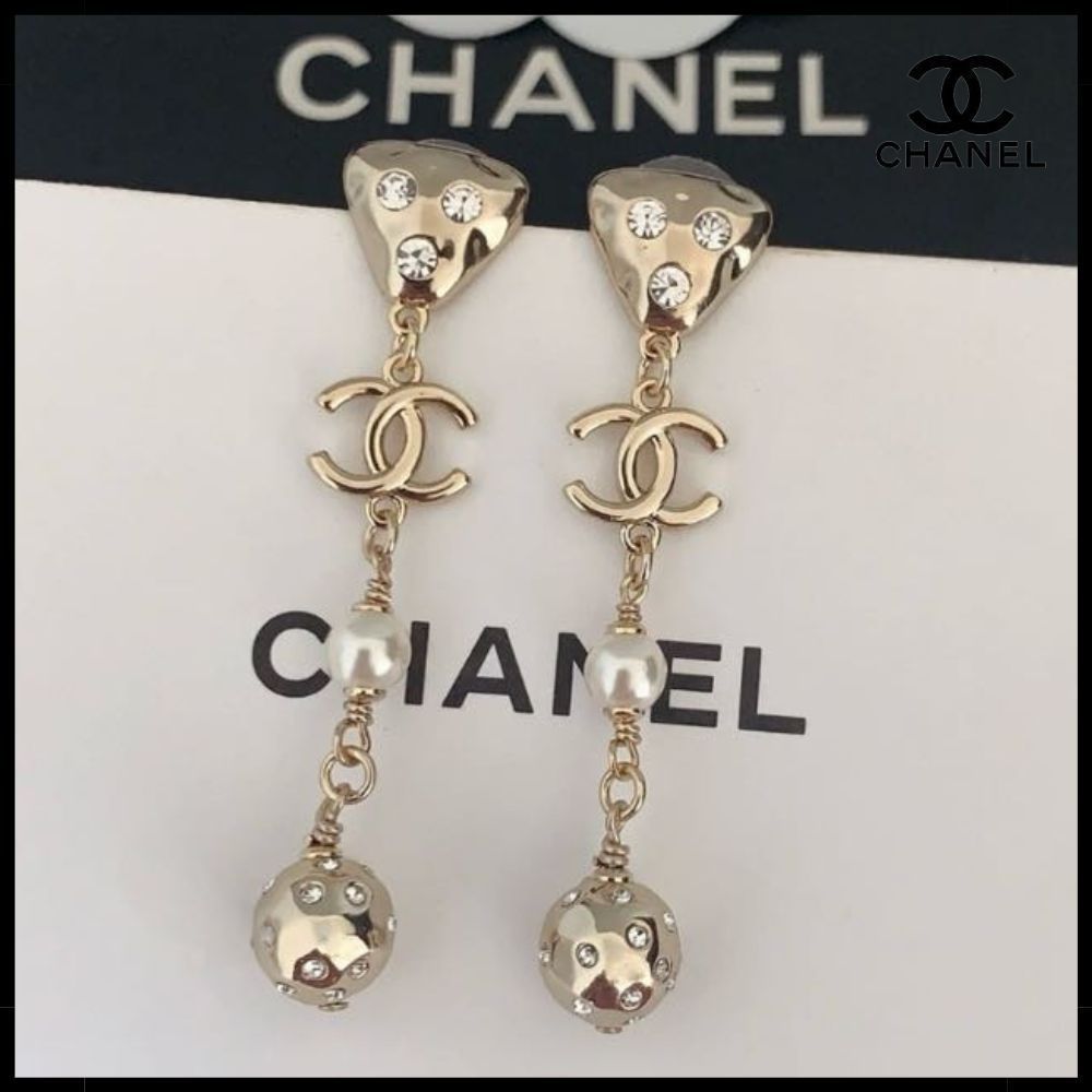 【入荷極小!秋冬コレクション】CHANEL シャネル ピアス チェーン