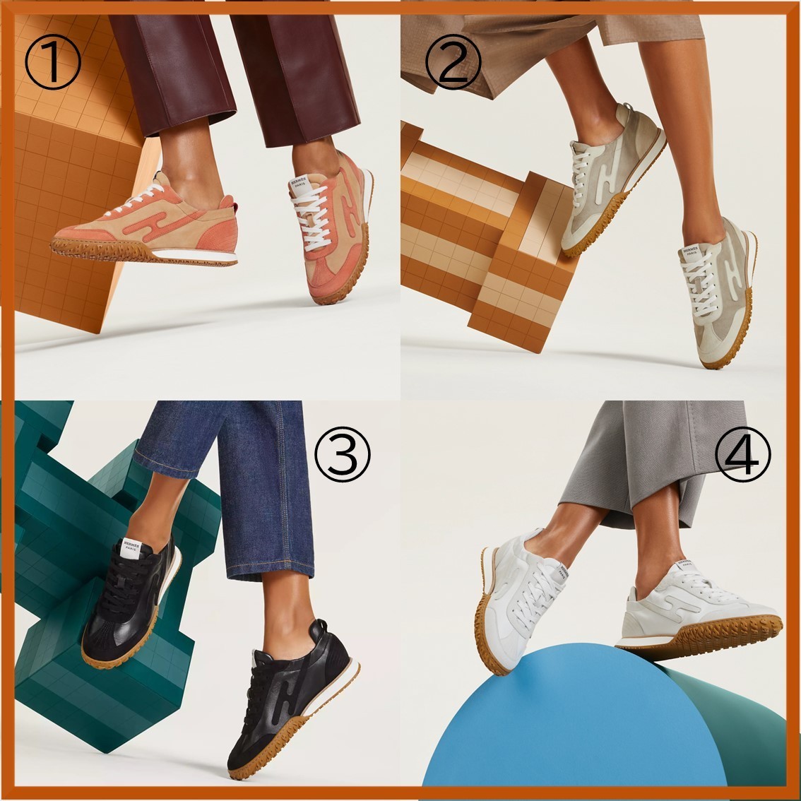 【大人気☆お洒落】HERMES スニーカー