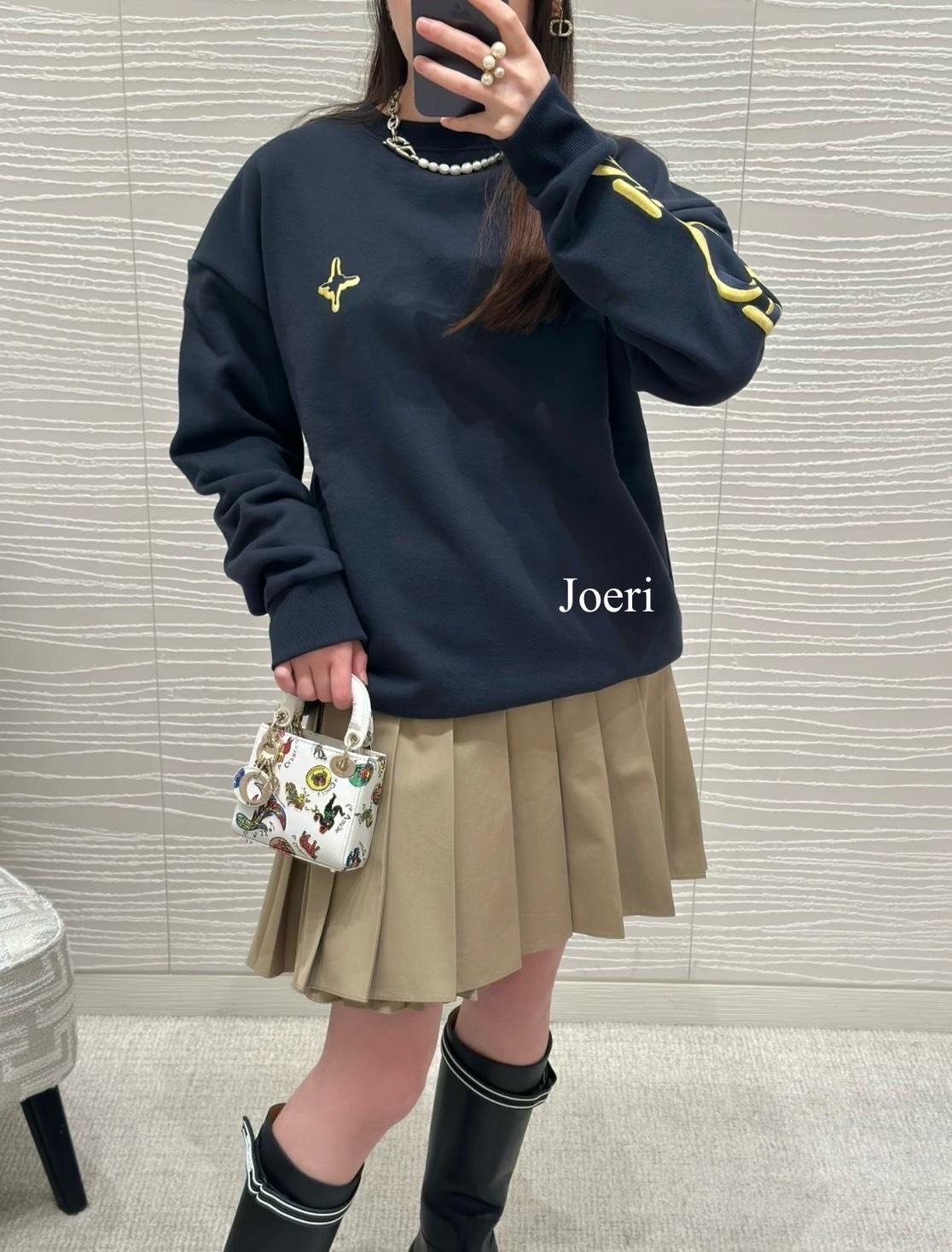 【お洒落な刺繍♪】DIOR ルイスハミルトン スエット おしゃれな刺繍♪】DIOR ルイスハミルトン スエット