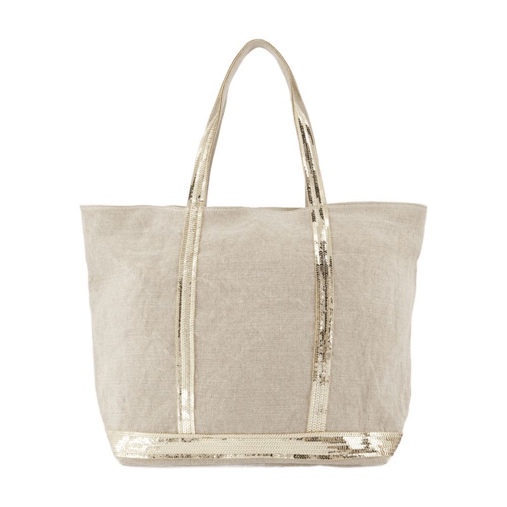 トートバッグ Tote Bag L - Vanessa Bruno - Linen - Sand