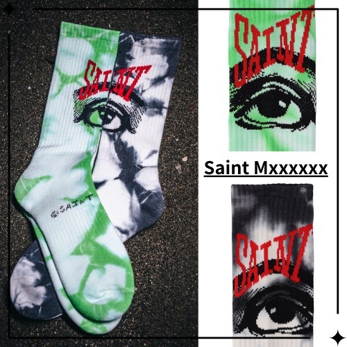 【Saint Mxxxxxx】Eye タイダイソックス