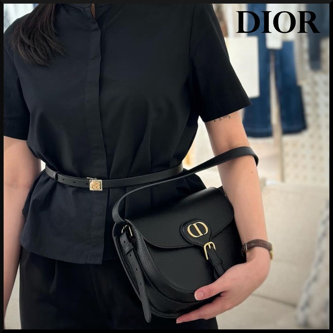 【安心の国内配送☆】Dior Bobby バッグ ミディアム