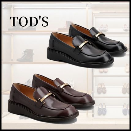 ブラウン（茶色）系 TOD'S(トッズ) ローファー