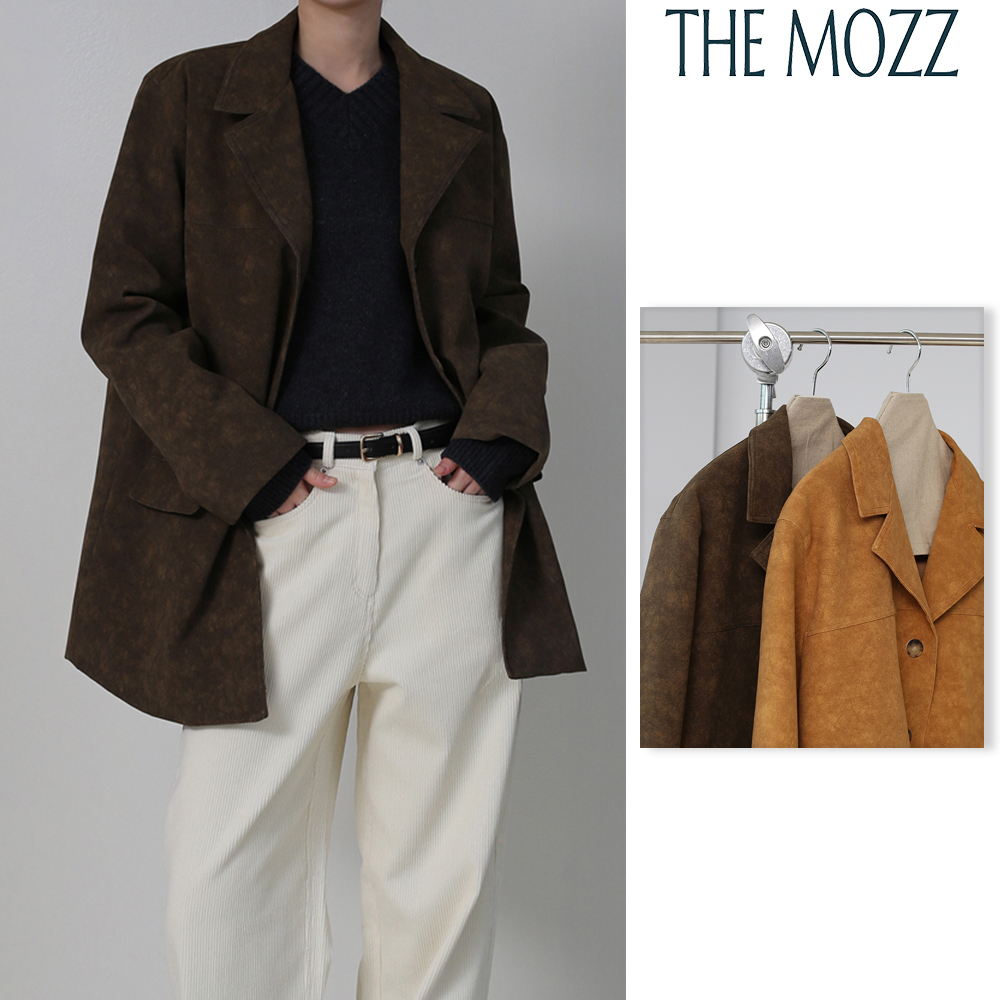 【THE MOZZ】[Premium] Wagon Suede Jacket