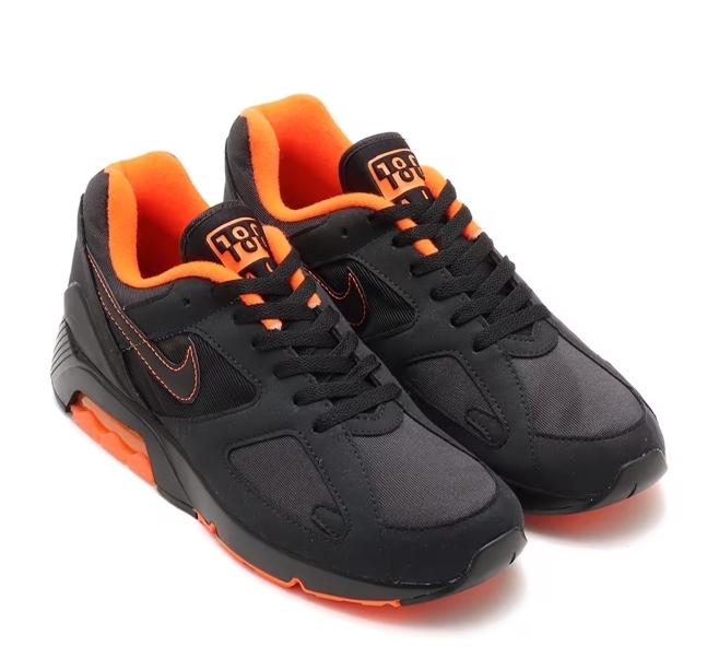 NIKE AIR 180 BLACK/BLACK-HYPER CRIMSON 国内発送