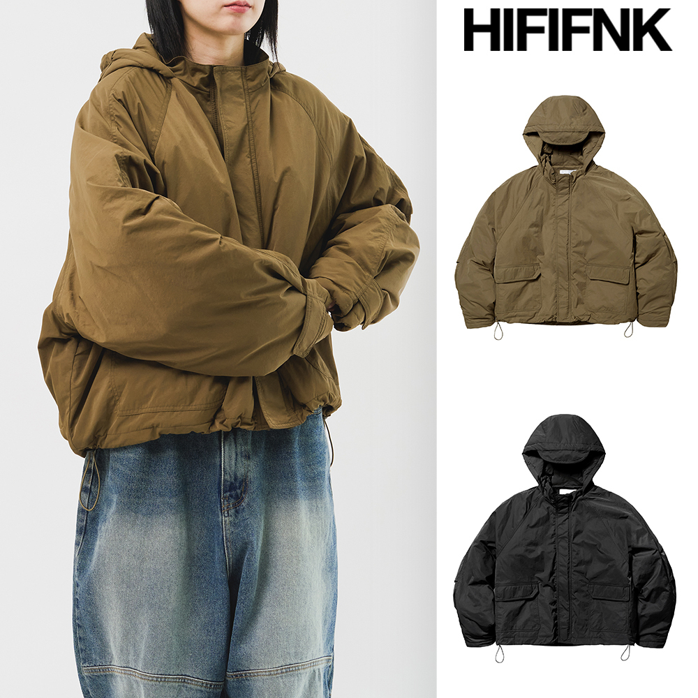 【HI FI FNK】Eden Cropped Shell Parka