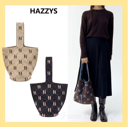 [HAZZYS]Signature H Toile Shopper Bag★人気★ HAZZYS(へジス) バッグ・カバン(レディース) - 海外通販のBUYMA